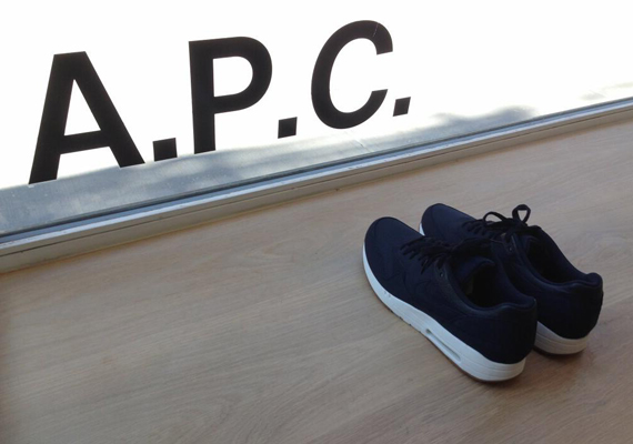 A.P.C. x Nike Air Max 1 "Pitch Blue" - Available at 21 Mercer