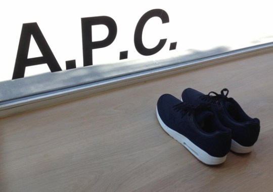 A.P.C. x Nike Air Max 1 “Pitch Blue” – Available at 21 Mercer