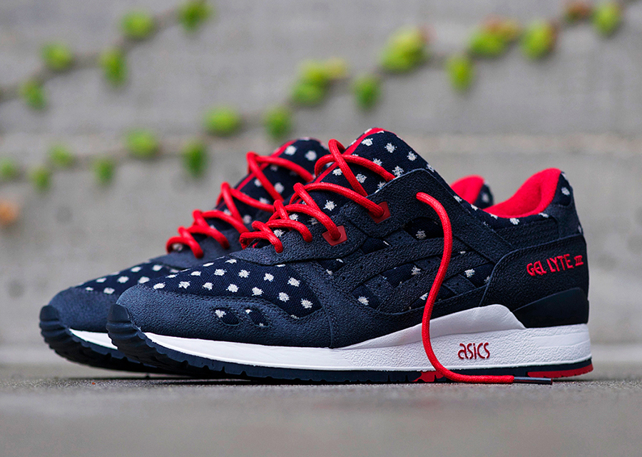 Bait Asics Gel Lyte Iii Basics Model 003 Nippon Blues Photos 31