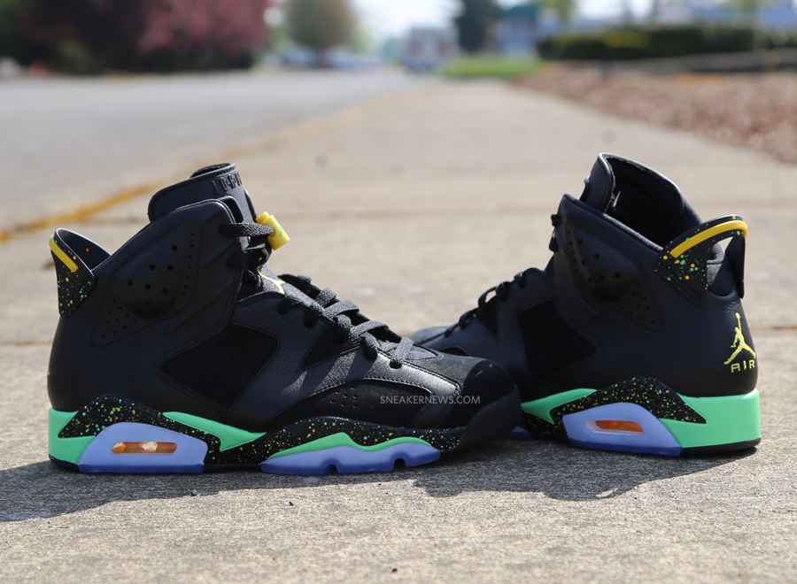 Black Green Jordan 6 09