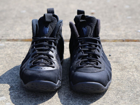 Black Suede Nike Foamposite One 10