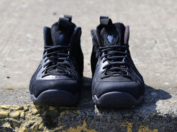 Black Suede Nike Foamposite One 6