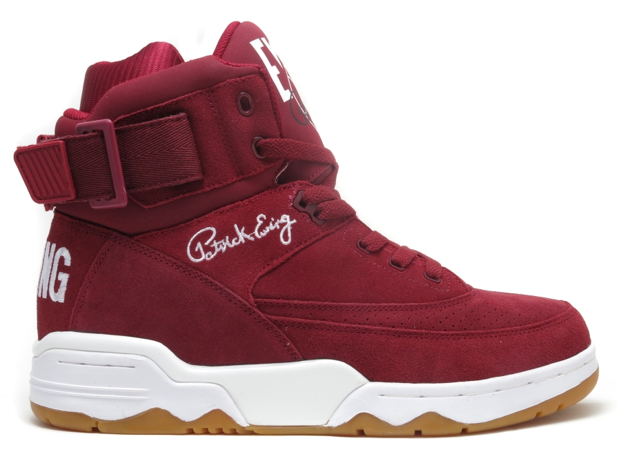 Ewing 33 Hi Burgundy White Gum 011