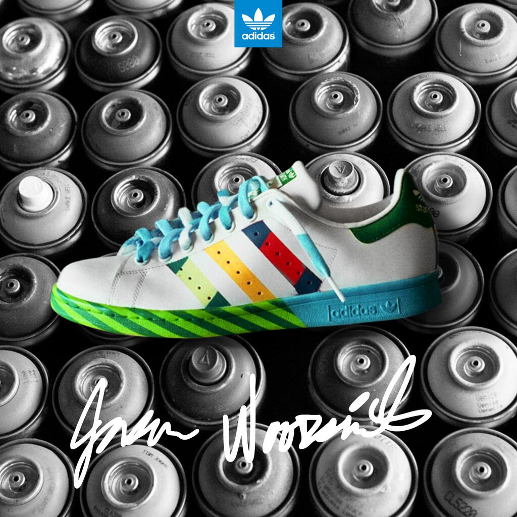 Jason Woodside Adidas Stan Smith 01