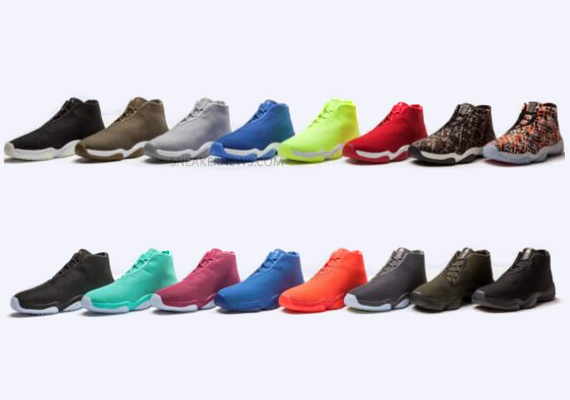 Jordan Future – 16 Colorways in the Works For Summer and Fall