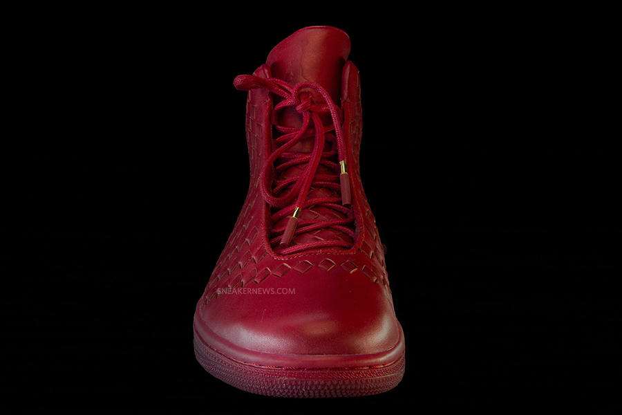Jordan Shine Sneaker Red 2