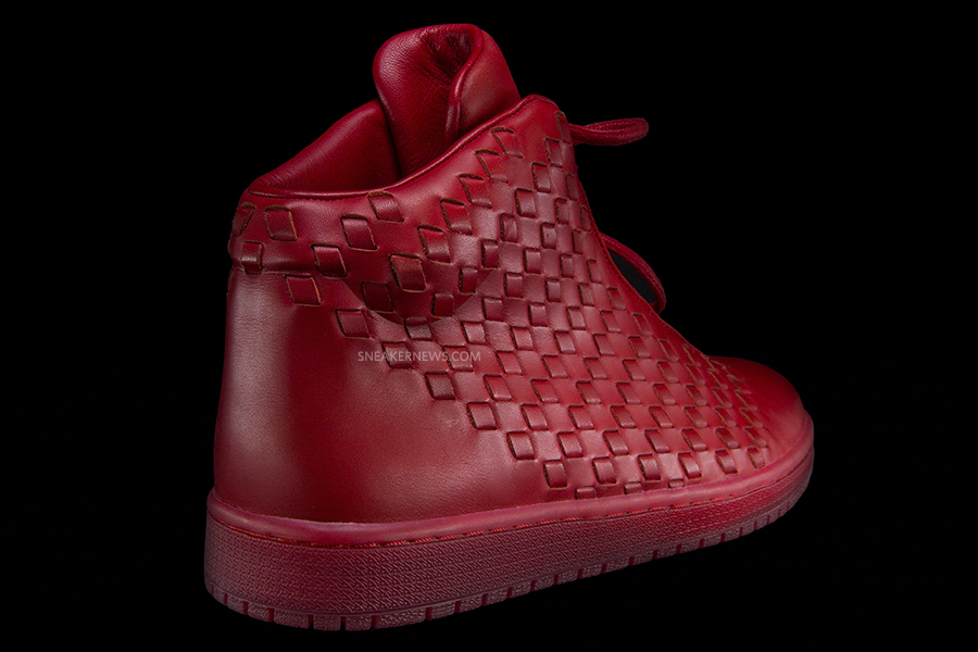 Jordan Shine Sneaker Red 3