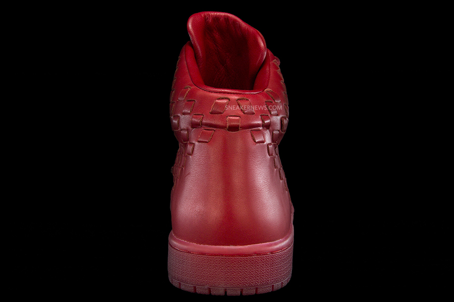 Jordan Shine Sneaker Red 4