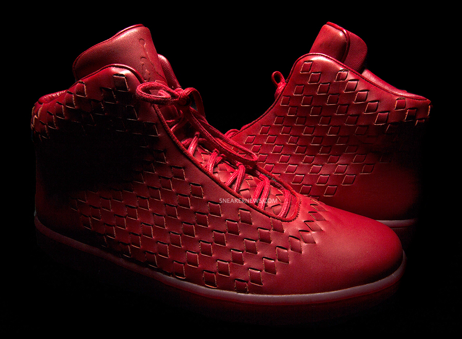 Jordan Shine Sneaker Red 7