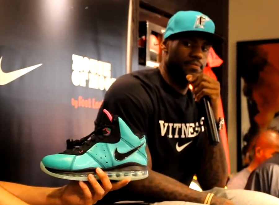 lebron viii south beach