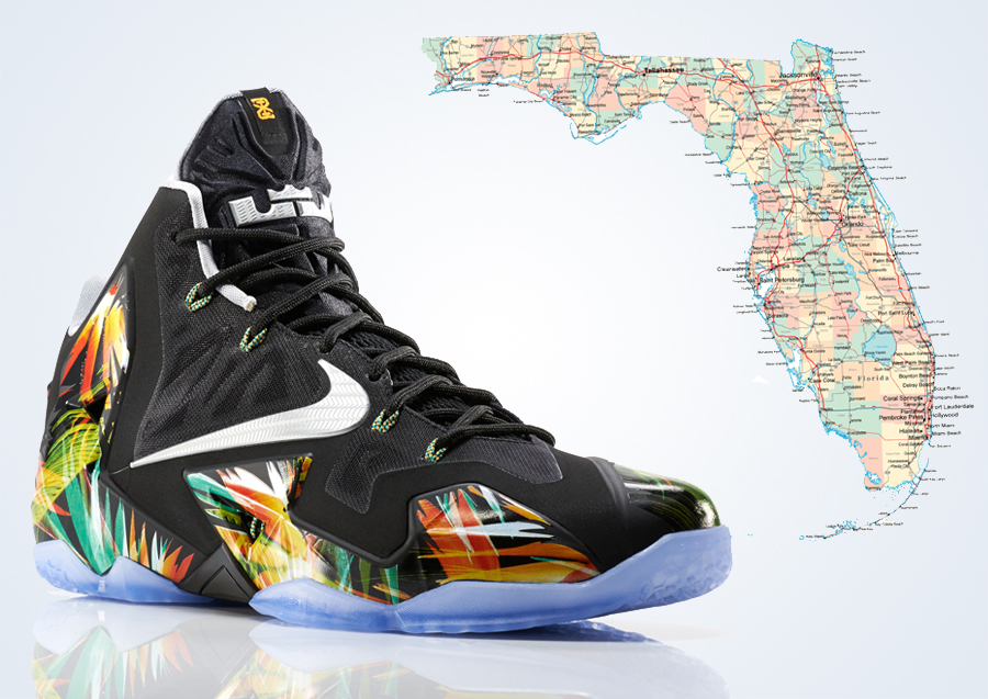 Lebron Florida Colorways