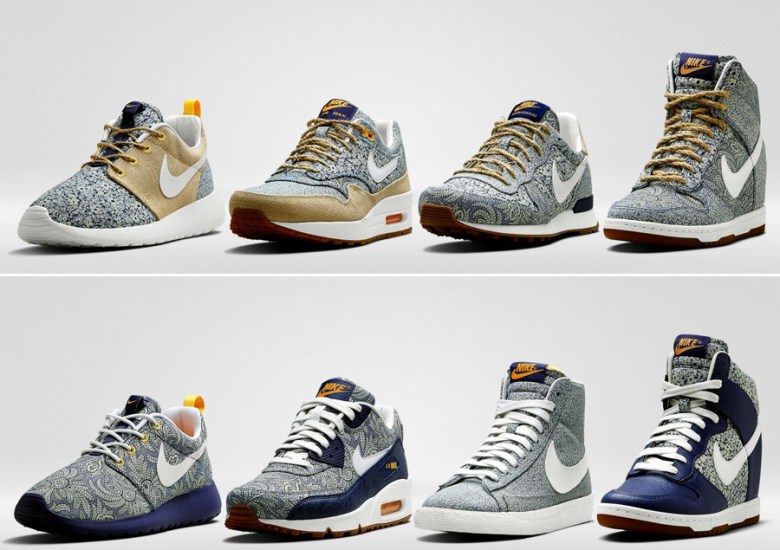 pimienta dividendo A la verdad Liberty x Nike Sportswear Summer 2014 Footwear Collection - SneakerNews.com