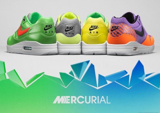 Mercurial Rising: Classic Nike Football Boots Lifted by Air Max