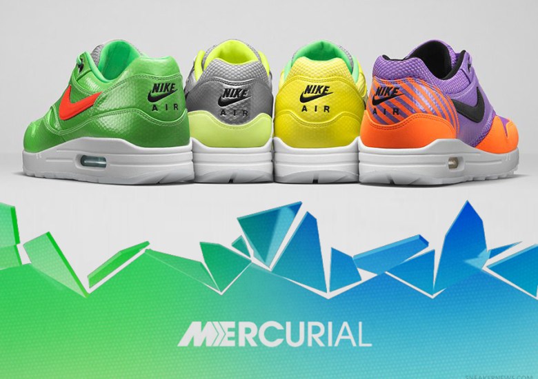 Mercurial Rising: Classic Nike Football Boots Lifted by Air Max