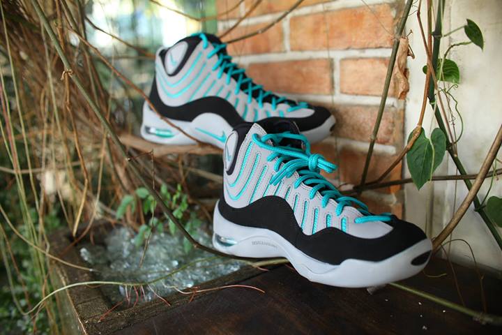 Nike Air Bakin Grey Black Teal 03