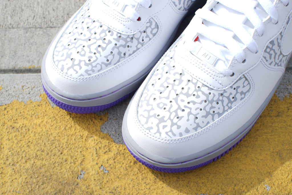 Nike Air Force 1 High 07 White Grey Venom 05