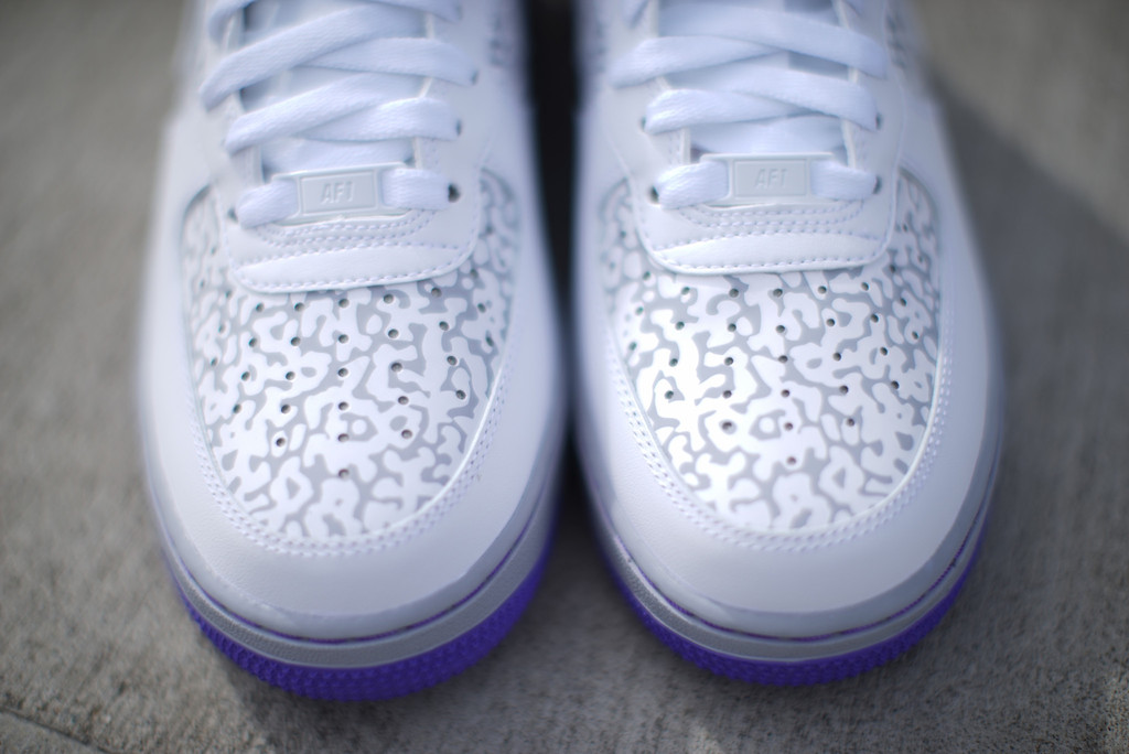 Nike Air Force 1 High 07 White Grey Venom 06