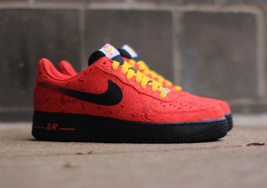 Nike Air Force 1 Low “University Red Paisley”