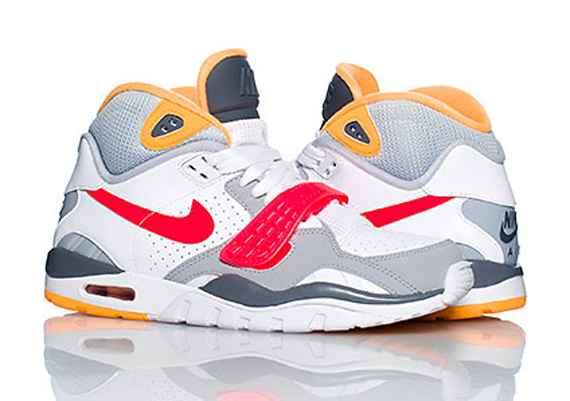 Nike Air Trainer SC II High - White - Grey - Red - Yellow