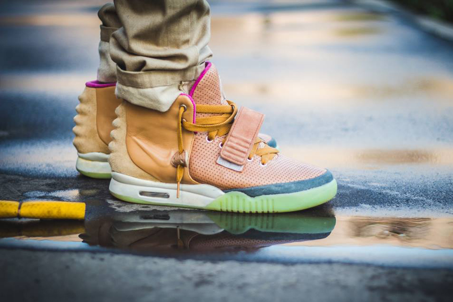 nike air yeezy 1 net tan