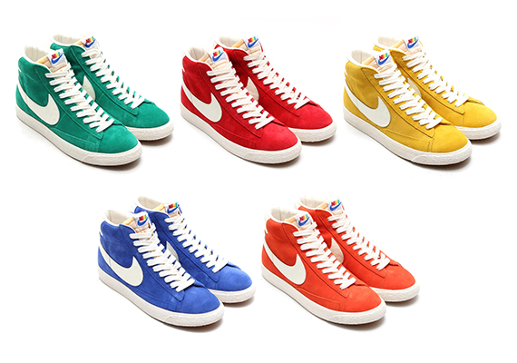 Nike Blazer Mid Vintage “Rainbow” Pack