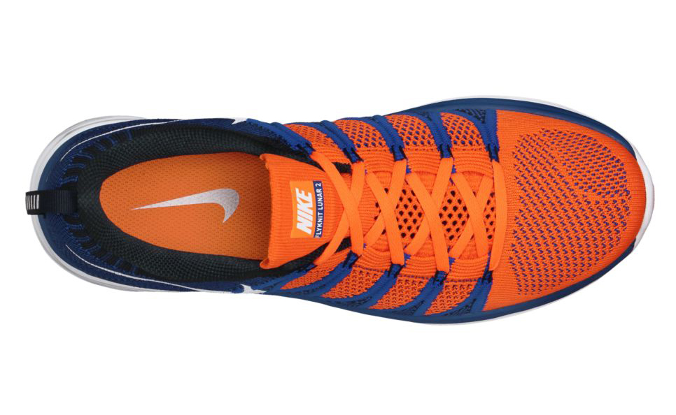 Nike Flyknit Lunar2 Orange Game Royal Dark Obsidian 07