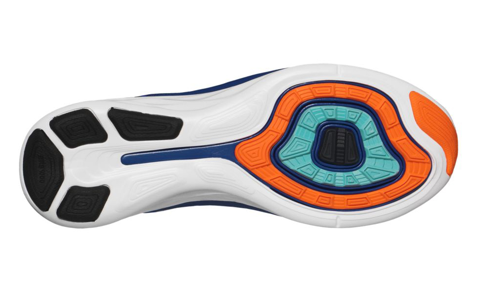 Nike Flyknit Lunar2 Orange Game Royal Dark Obsidian 08