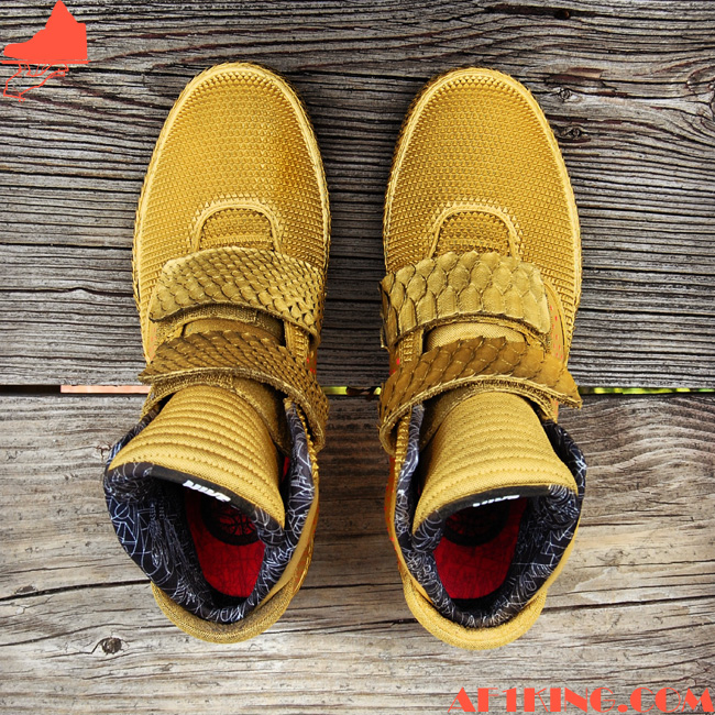 Nike Flystepper 2k3 Gold Stepper Customs 01
