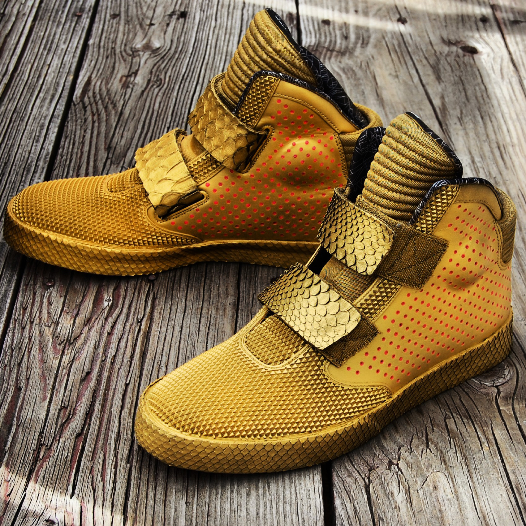 Nike Flystepper 2k3 Gold Stepper Customs 05