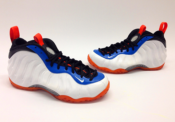 Nike Air Foamposite One “Knicks Home” Customs by Sole Swap