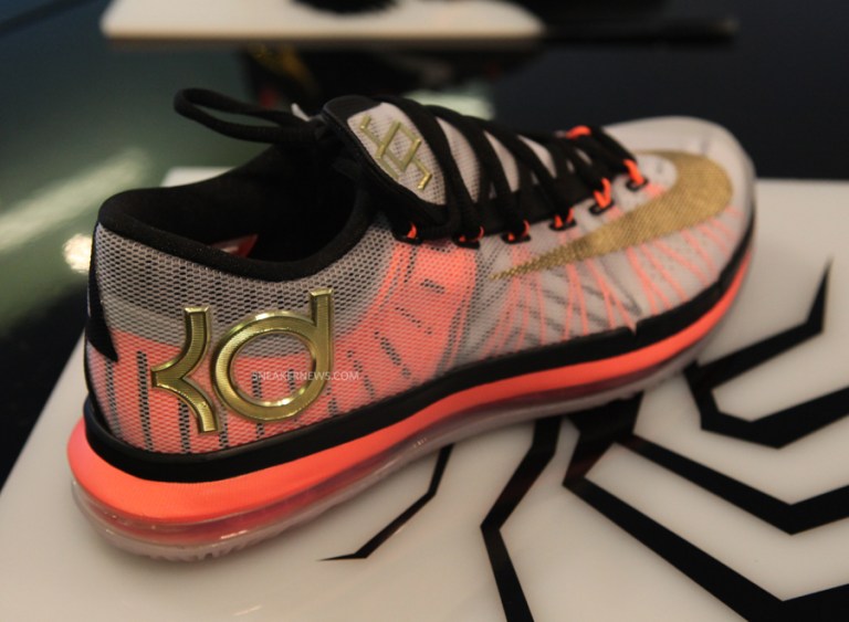 Nike KD 6 Elite Athletic Shoes - Gold, Black, Red Nike KD 6 Elite Gold Men main image 4