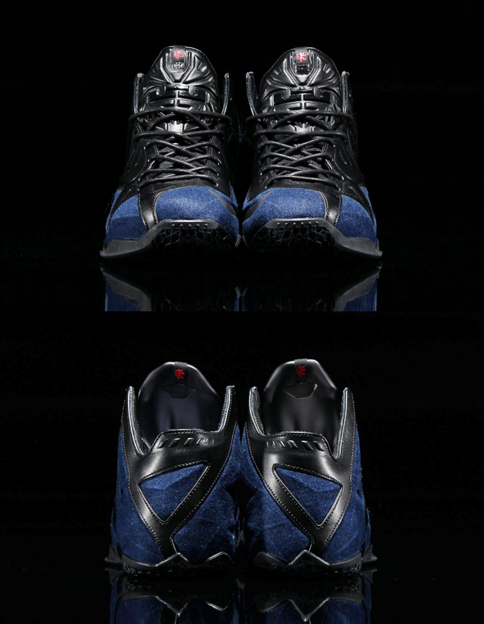 Nike Lebron 11 Ext Denim Leather Asia 1