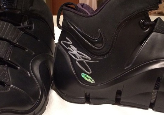 Nike LeBron 4 “Blackout” – LeBron James Autographed Pair on eBay
