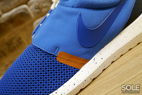 Nike Roshe Run Nm Military Blue Orange 03