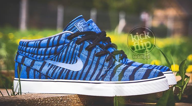Nike Sb Stefan Janoski Blue Tiger 01