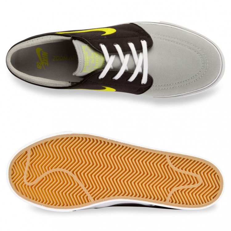 Nike Sb Stefan Janoski Grey Venom Green Black 4