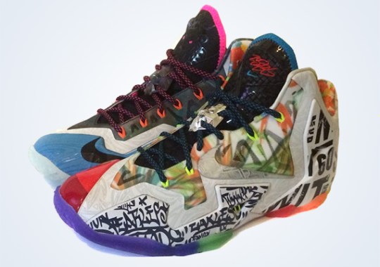 nike vapor what the lebron 11 sample