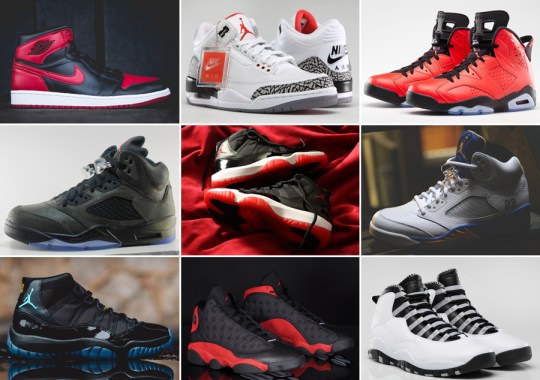 A Full List of Air Jordan Retros Planned for Nikestore’s Spring 2014 Restock