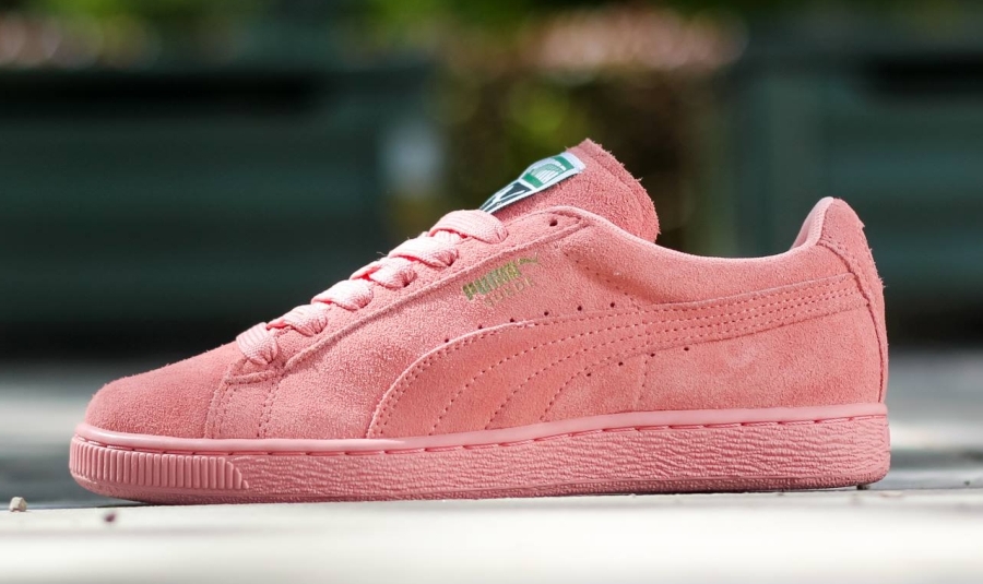 puma suede classic w chaussures pastel pink