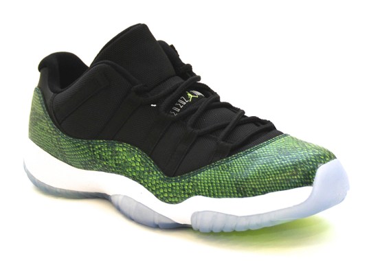 Air Jordan 11 Low “Green Snake” – Arriving at Retailers