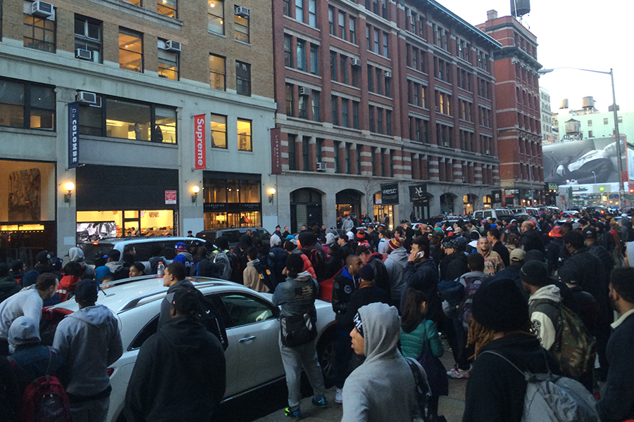 Sneaker Release Mayhem Supreme