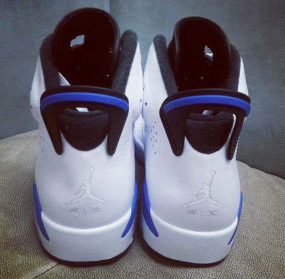 Sport Blue Jordans 6