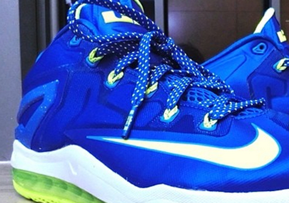 Nike LeBron 11 Sprite Royal Blue Volt