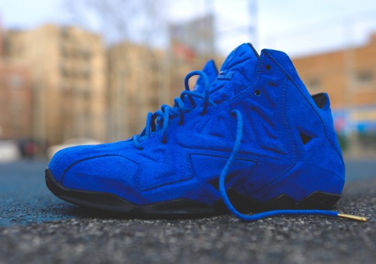 Nike LeBron 11 EXT QS “Blue Suede” – Release Reminder