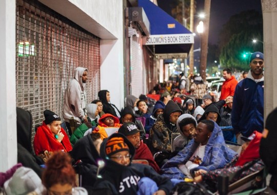 The Nike Foamposite Campout at Supreme Los Angeles
