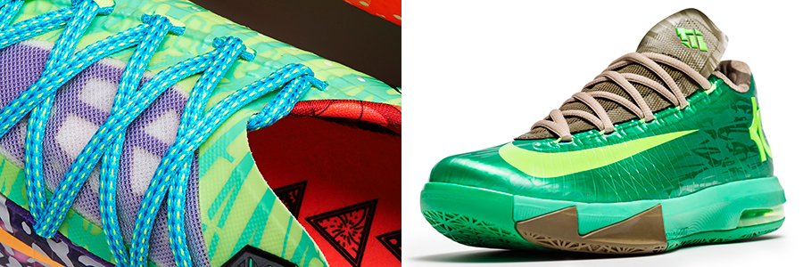 What The Kd 6 Left Shoe Bamboo