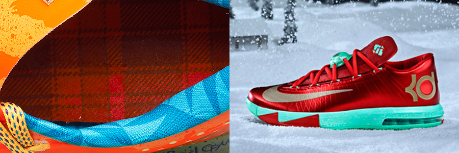 What The Kd 6 Right Shoe Xmas