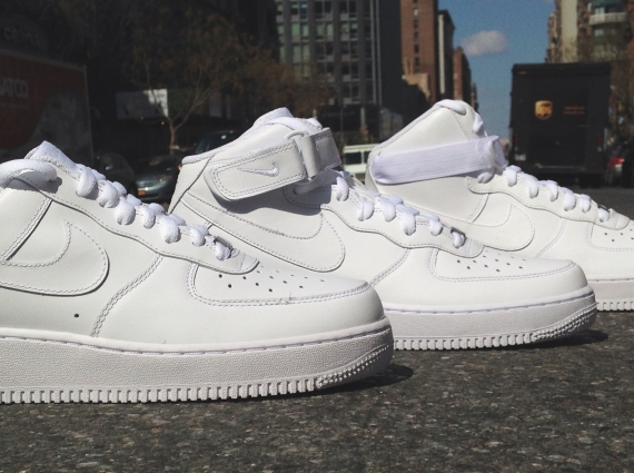Air Force 1 "White on for 2014 SneakerNews.com