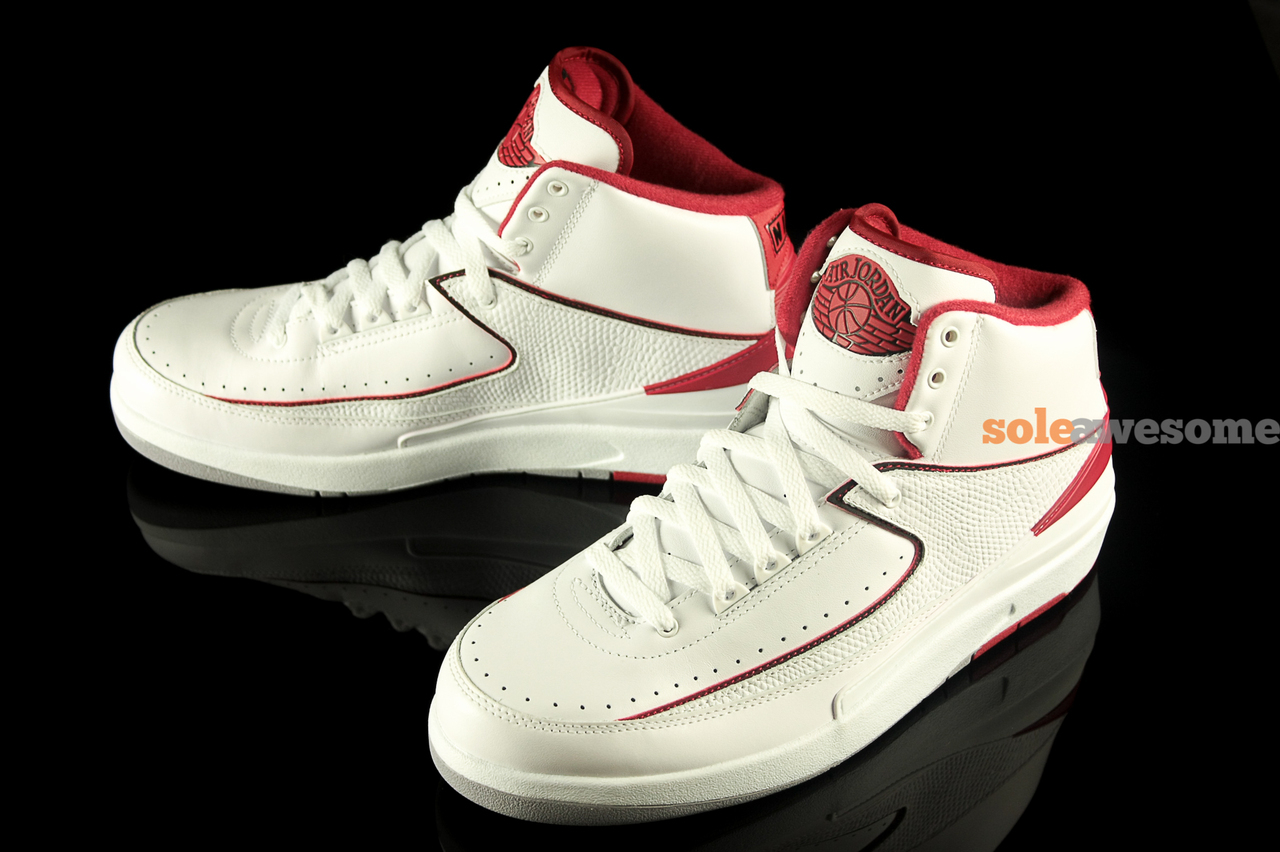 White Red Jordan 2 Retros 08