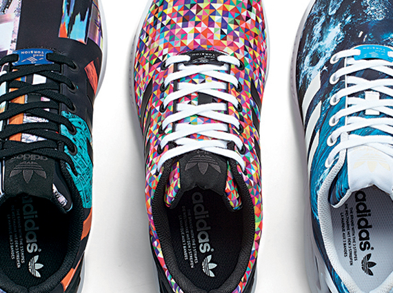 Win Adidas Zx Flux Photo Print Pack 1